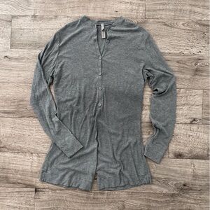 SKIMS soft lounge ribbed henley romper